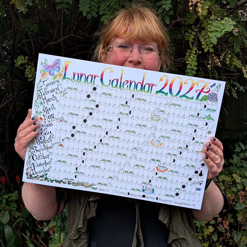 2027 Lunar Calendar A3 poster - Image 5