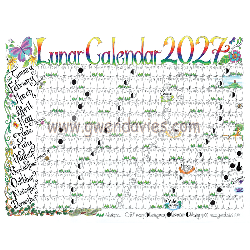 2027 Lunar Calendar A2 - Image 2