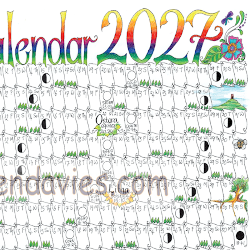 2027 Lunar Calendar A2 - Image 6