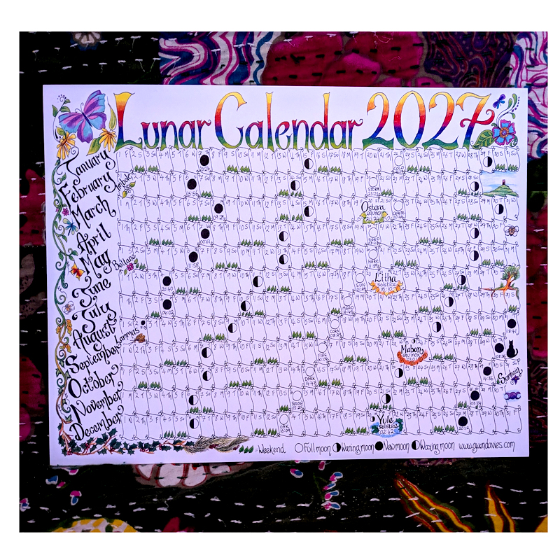 2027 Lunar Calendar A4 - Image 6