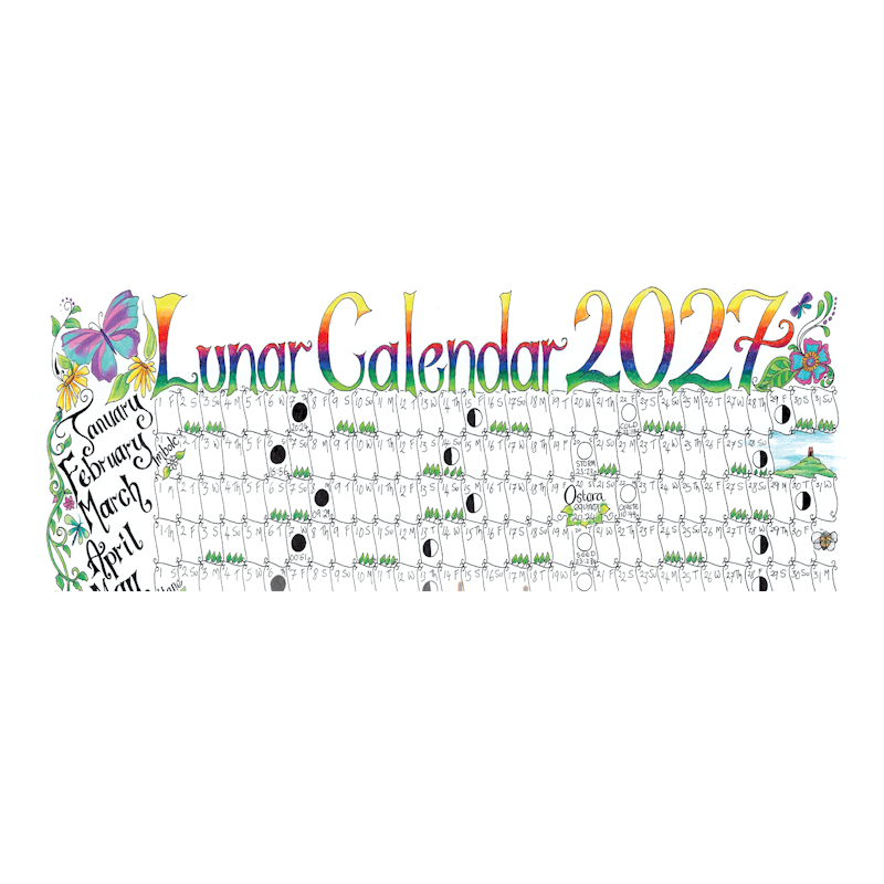 2027 Lunar Calendar A2 - Image 3