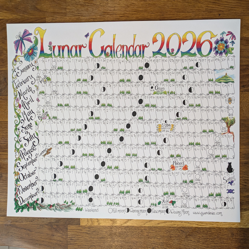 2026 Lunar Calendar A3 poster - Image 7