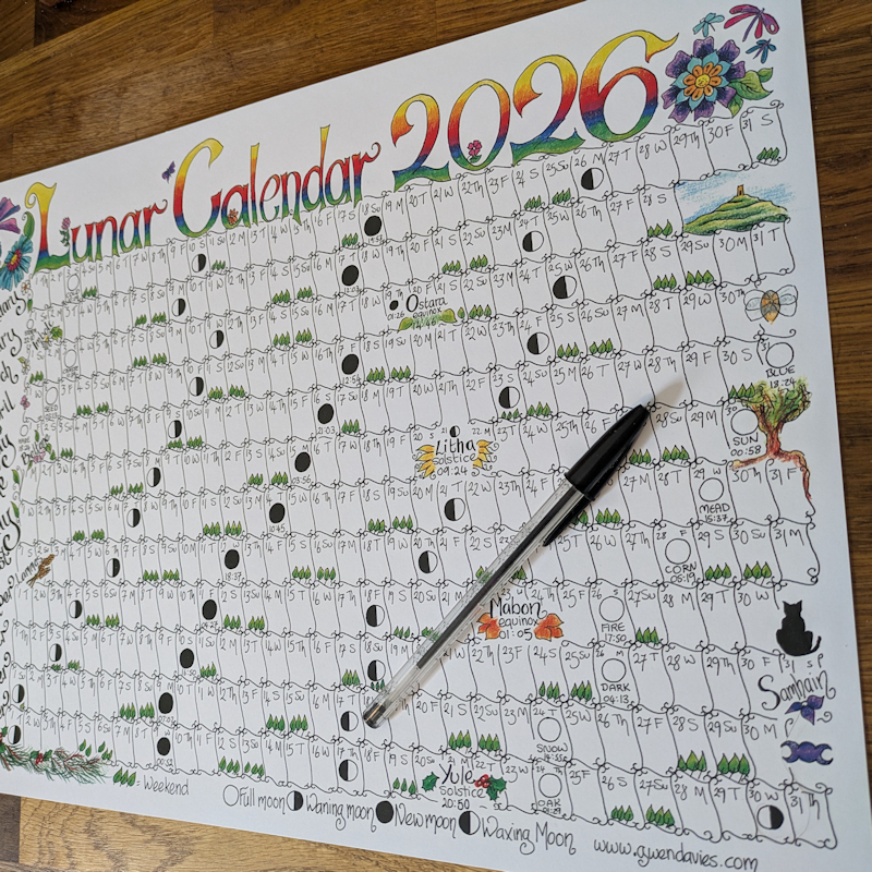 2026 Lunar Calendar A3 poster - Image 6